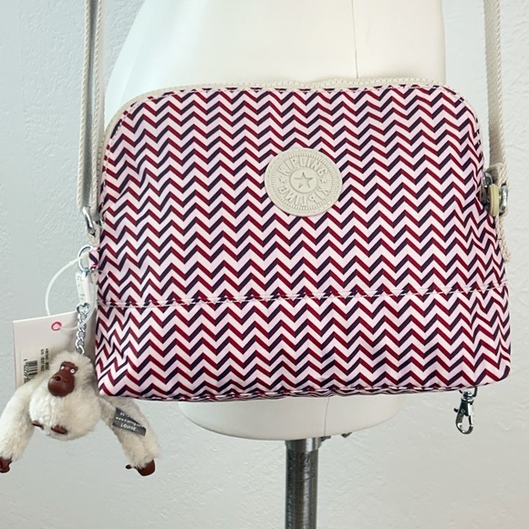 Kipling Handbags - KIPLING BESS Crossbody Bag Zest Red w/monkey